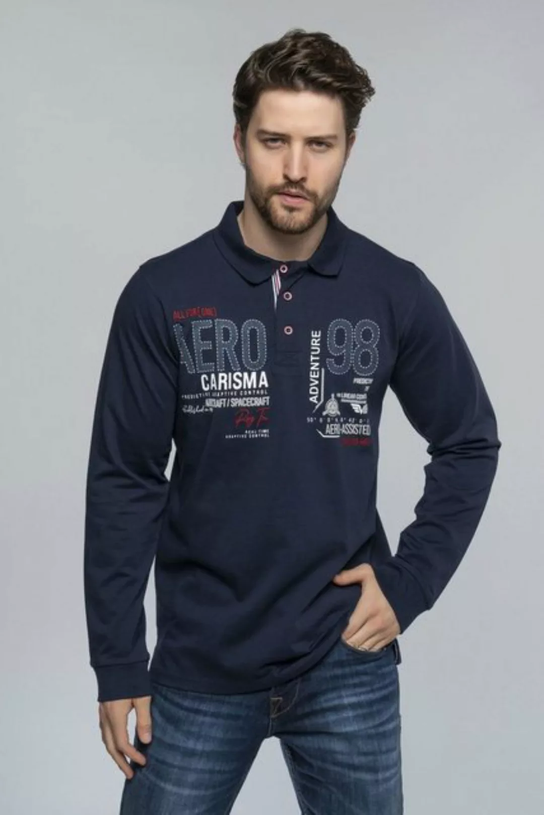 CARISMA Poloshirt Premium Langarmpolo günstig online kaufen