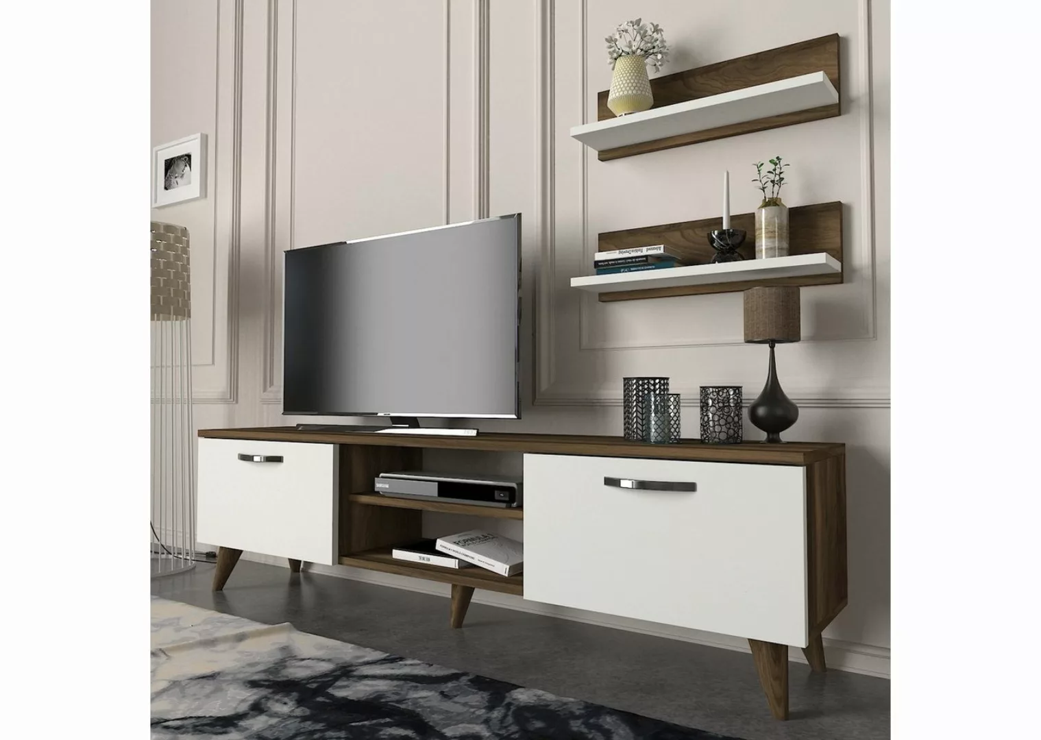 Skye Decor TV-Schrank Schränke, 40,6x150x29,5 cm, 100% Melaminbeschichtete günstig online kaufen