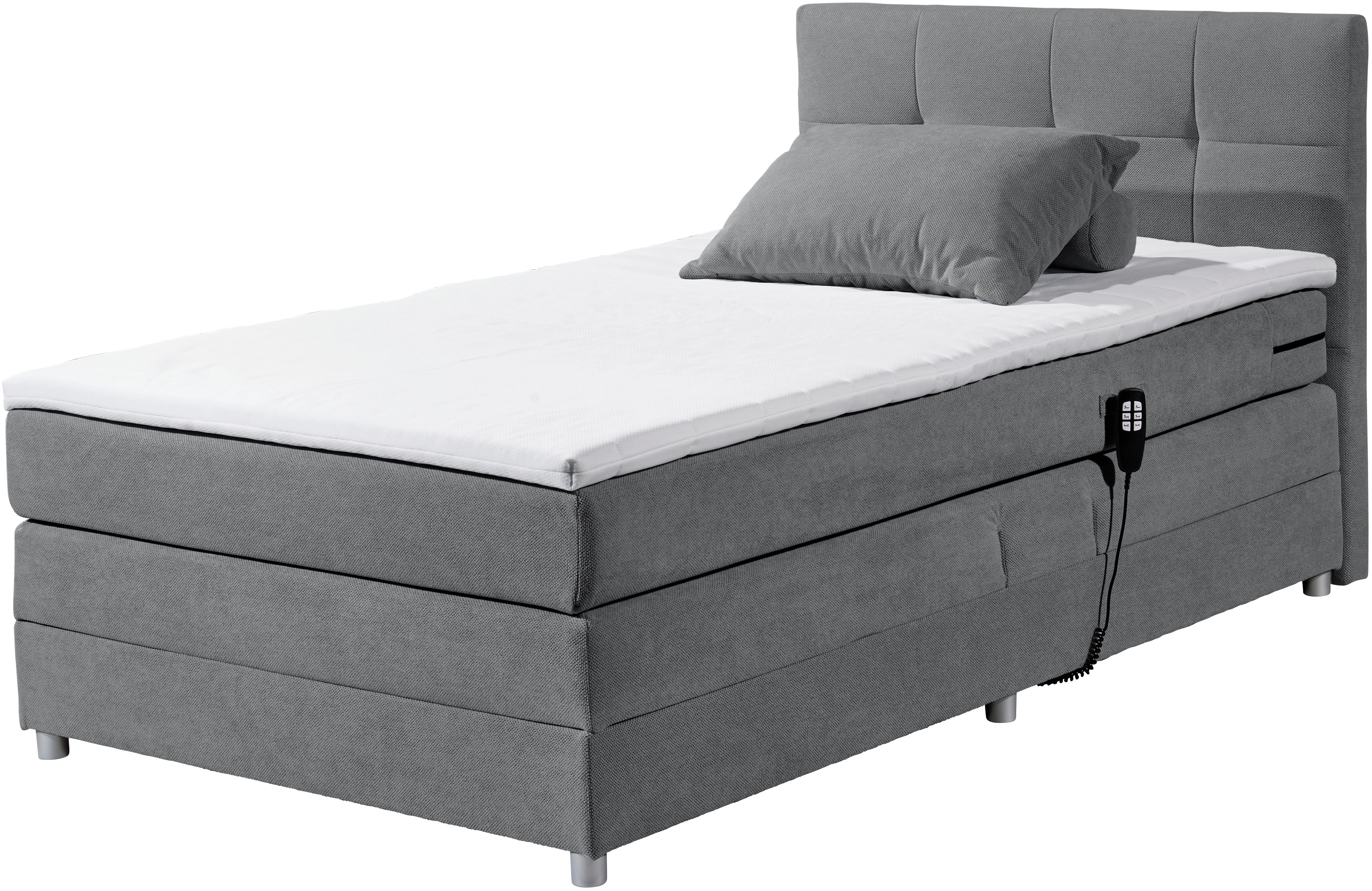 ED EXCITING DESIGN Boxspringbett "Toulouse B", inkl. Motor günstig online kaufen