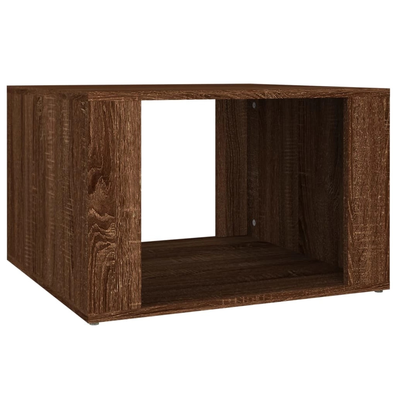 Vidaxl Nachttisch Braun Eichen-optik 57x55x36 Cm Holzwerkstoff günstig online kaufen