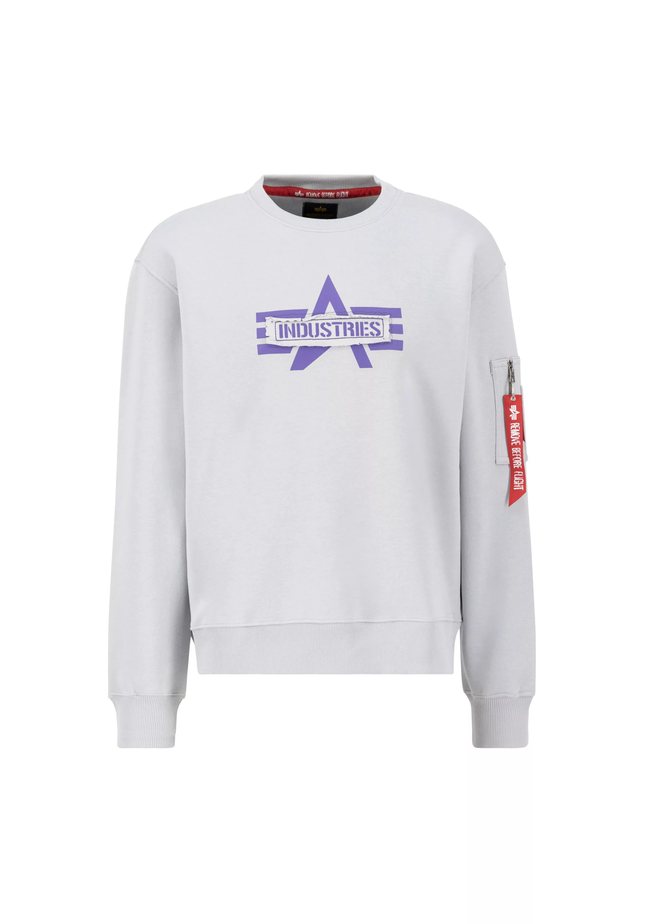 Alpha Industries Sweater "Logo Edge Sweatshirt Sweatshirt" günstig online kaufen