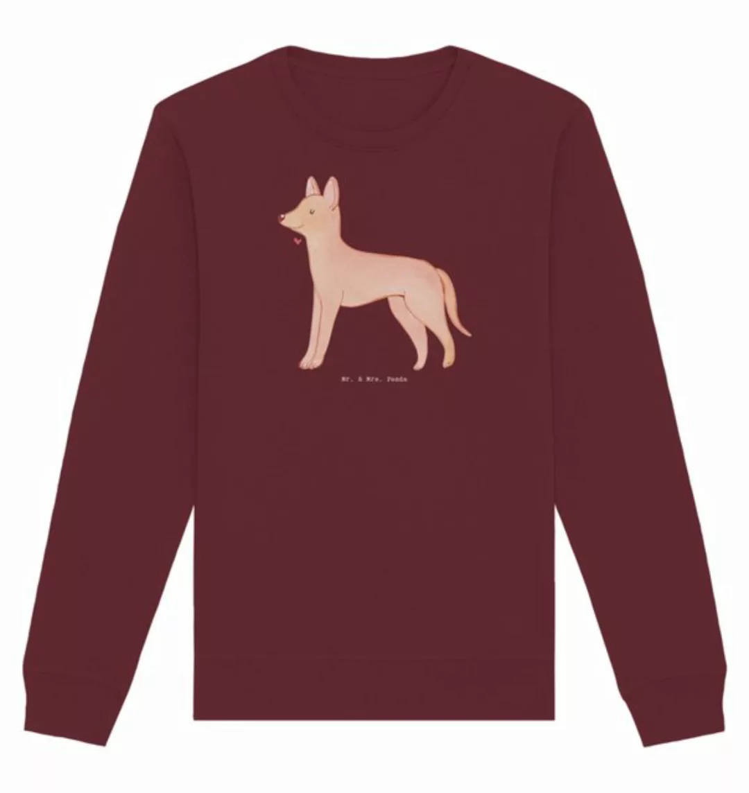 Mr. & Mrs. Panda Longpullover Größe XL Pharaonenhund Moment - Burgundy - Ge günstig online kaufen