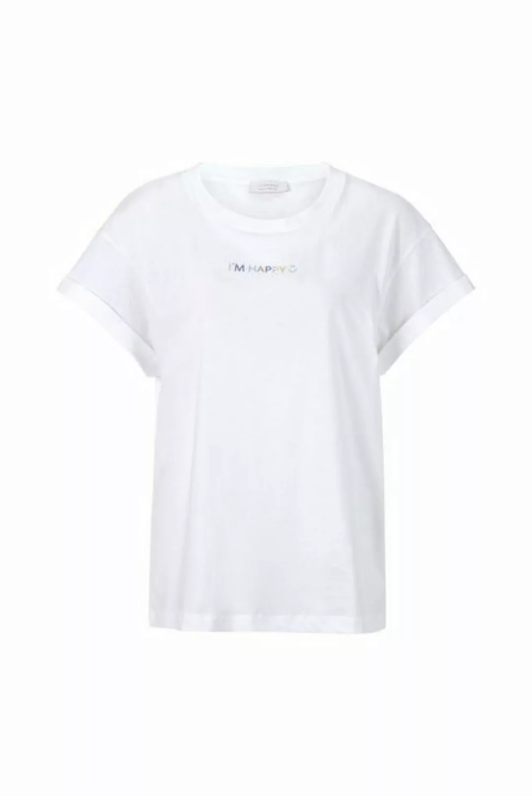 Rich & Royal T-Shirt Damen BOYFRIEND COLOURED SPARKLE ORGANIC (1-tlg) günstig online kaufen