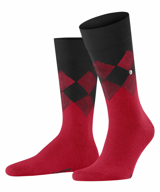 Burlington Hampstead Herren Socken, 40-46, Pink, Baumwolle, 21912-807402 günstig online kaufen