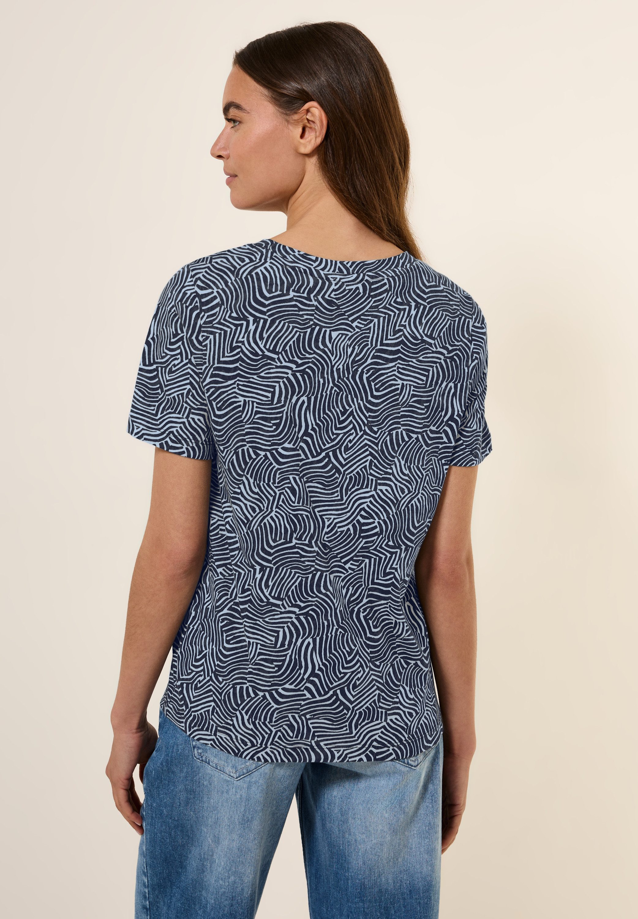 Cecil T-Shirt, mit Rundhalsausschnitt günstig online kaufen
