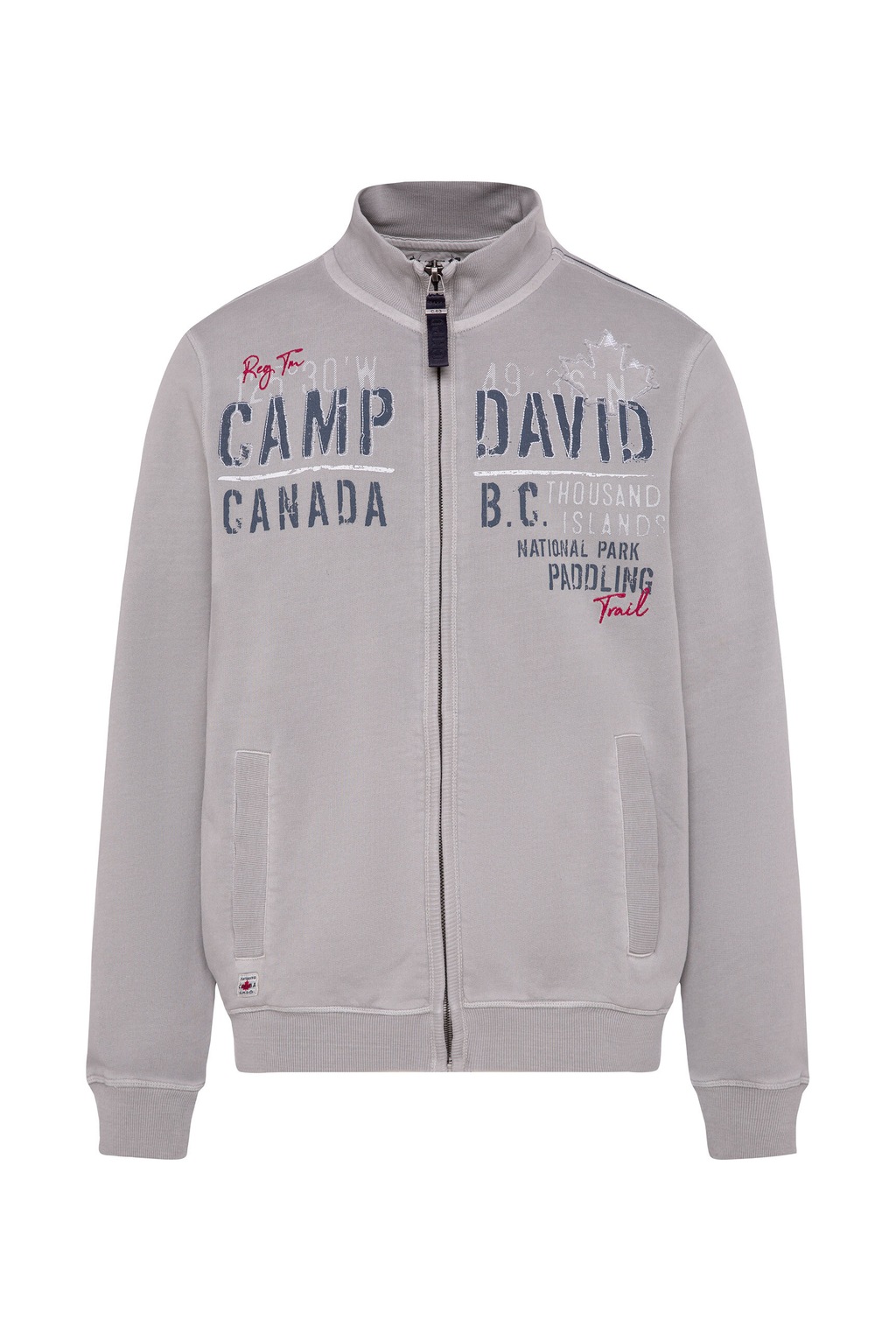 CAMP DAVID Sweatjacke, mit Stehkragen günstig online kaufen