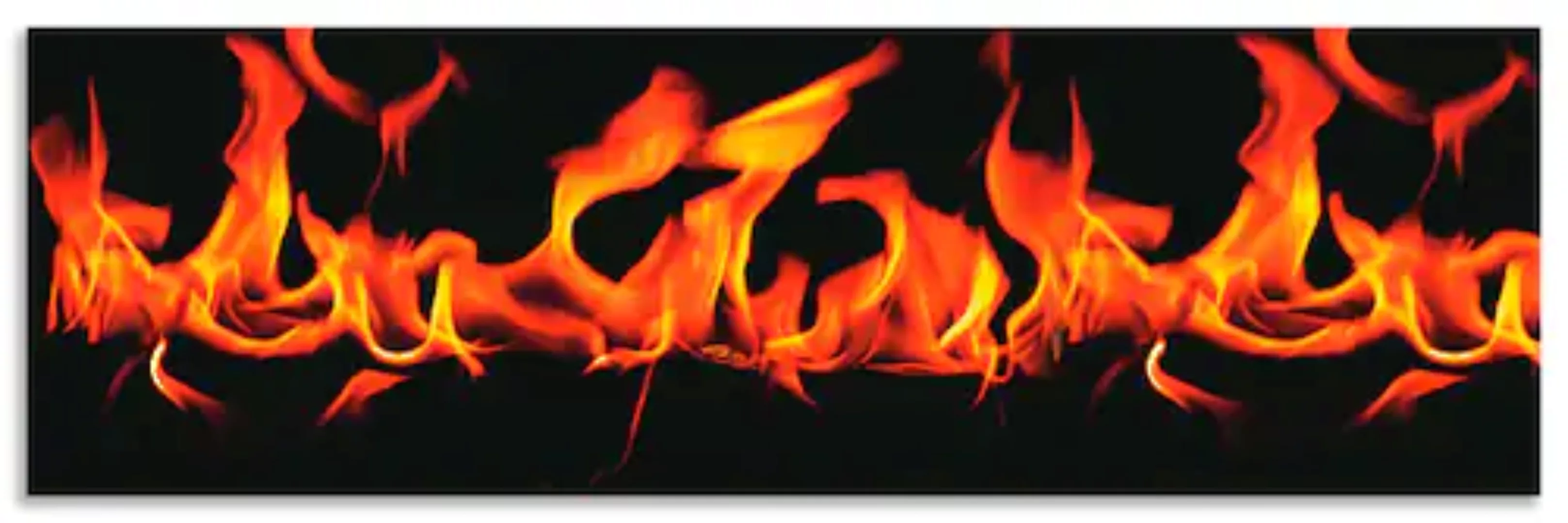 Artland Küchenrückwand »Feuer 2 - Flammen«, (1 tlg.), Alu Spritzschutz mit günstig online kaufen