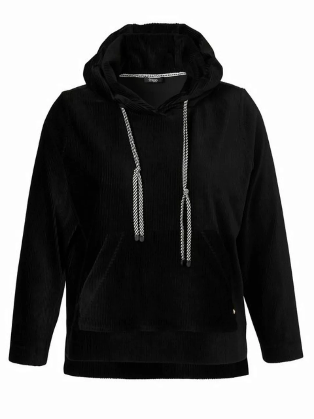 Kapuzen-Sweatshirt frapp schwarz günstig online kaufen