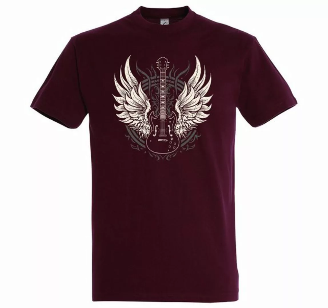 Youth Designz T-Shirt GitarreFlügel Herren T-Shirt mit lustigem Spruch günstig online kaufen