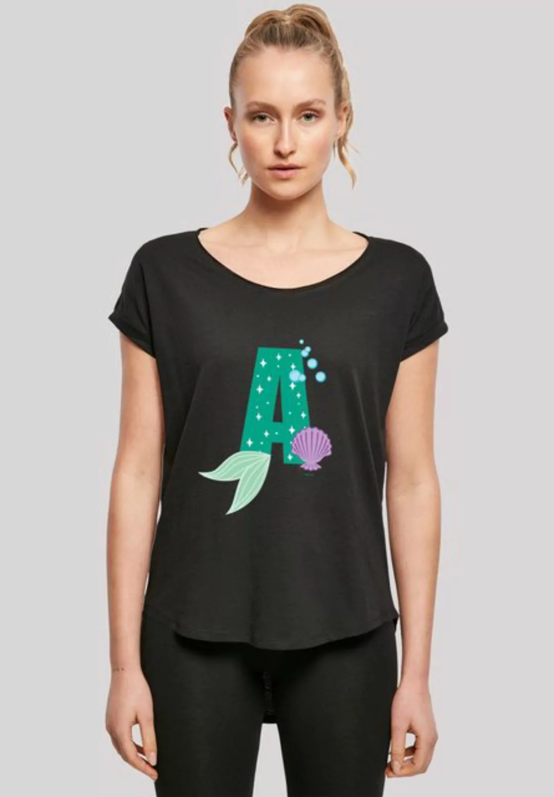 F4NT4STIC T-Shirt Disney Alphabet A Is For Arielle die Meerjungfrau Print günstig online kaufen