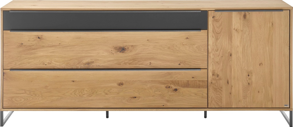 GALLERY M branded by Musterring Sideboard "Alan", Front in Eiche Bainco Mas günstig online kaufen