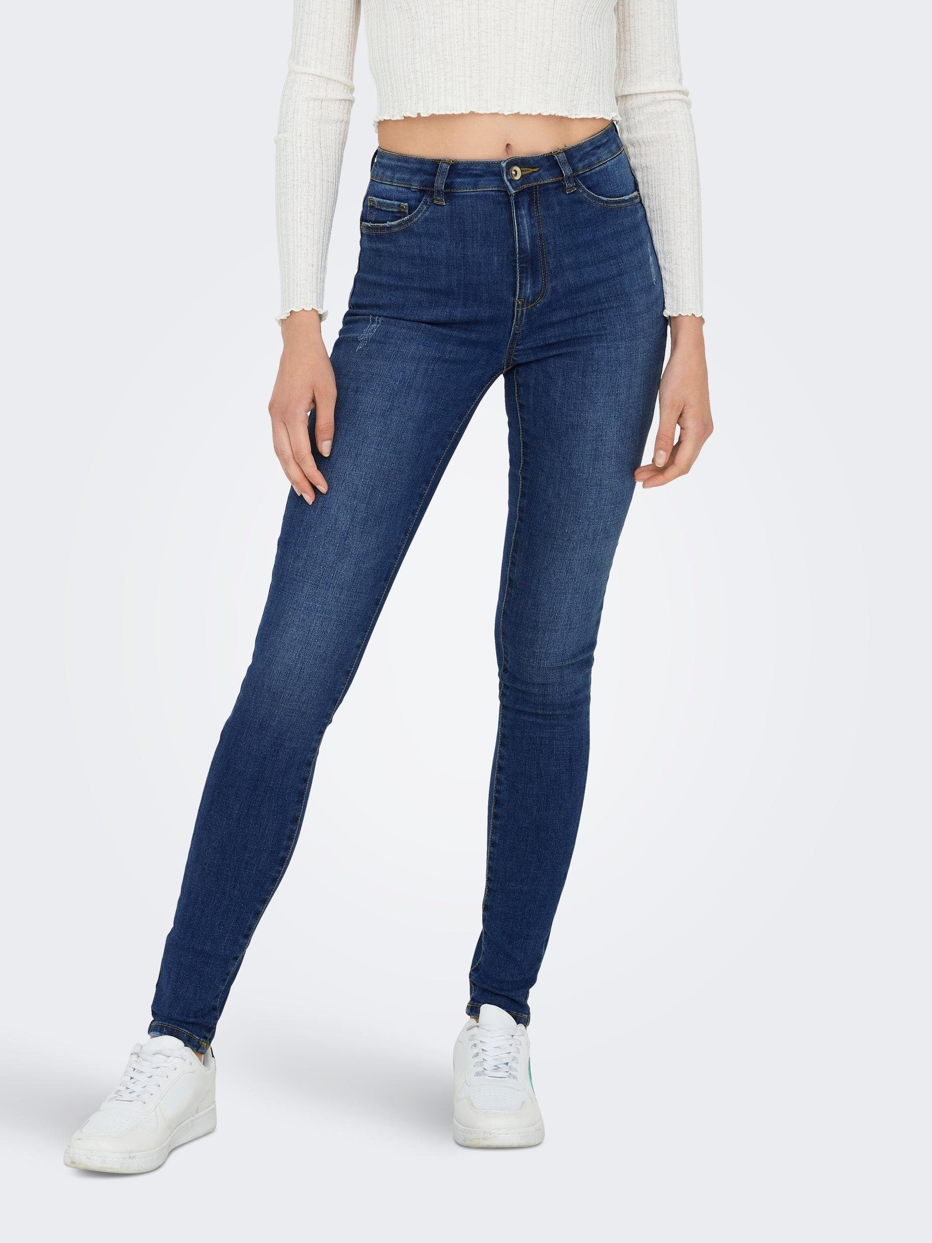 ONLY Skinny-fit-Jeans "ONLROSE – Skinny-Jeans mit hoher Taille und modische günstig online kaufen