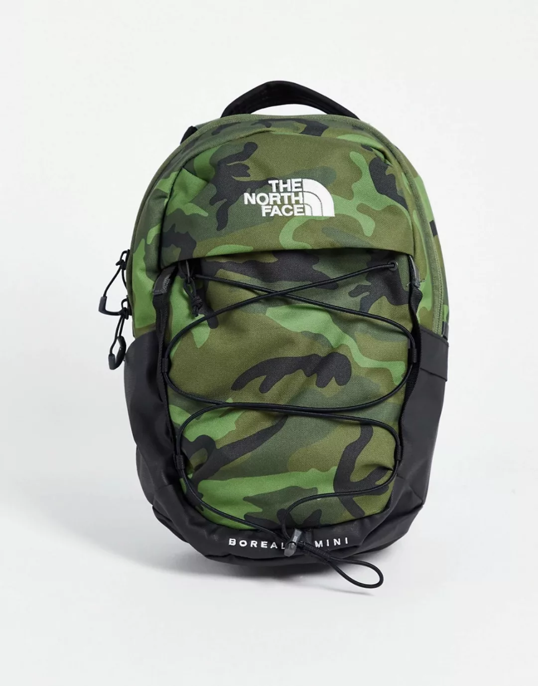 The North Face – Borealis – Mini-Rucksack mit Military-Muster-Grün günstig online kaufen