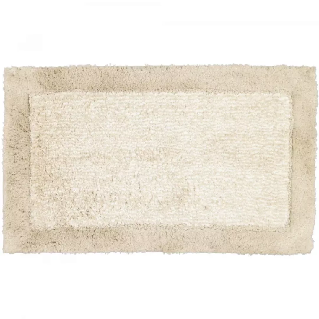 Cawö Home - Badteppich Luxury Home Two-Tone 590 - Farbe: sand - 33 - 60x100 günstig online kaufen