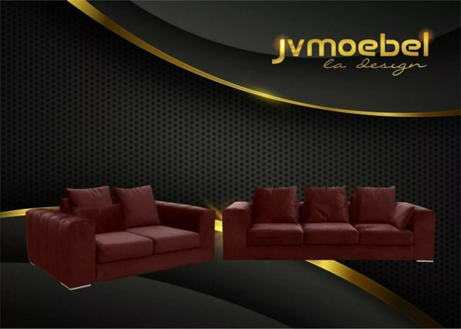 JVmoebel Sofa Sofagarnitur Big Set 32 Sitzer Textil Sofa Couch Wohnzimmer G günstig online kaufen