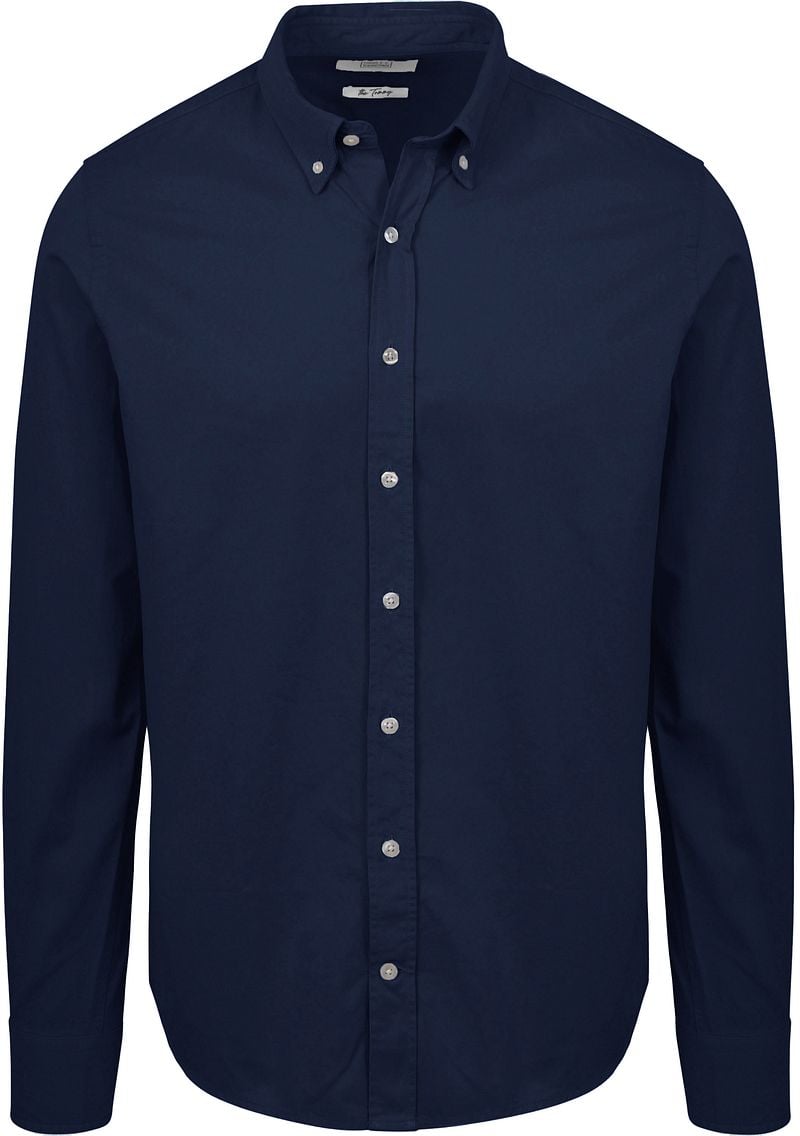 King Essentials The Tommy Hemd Navy - Größe XL günstig online kaufen