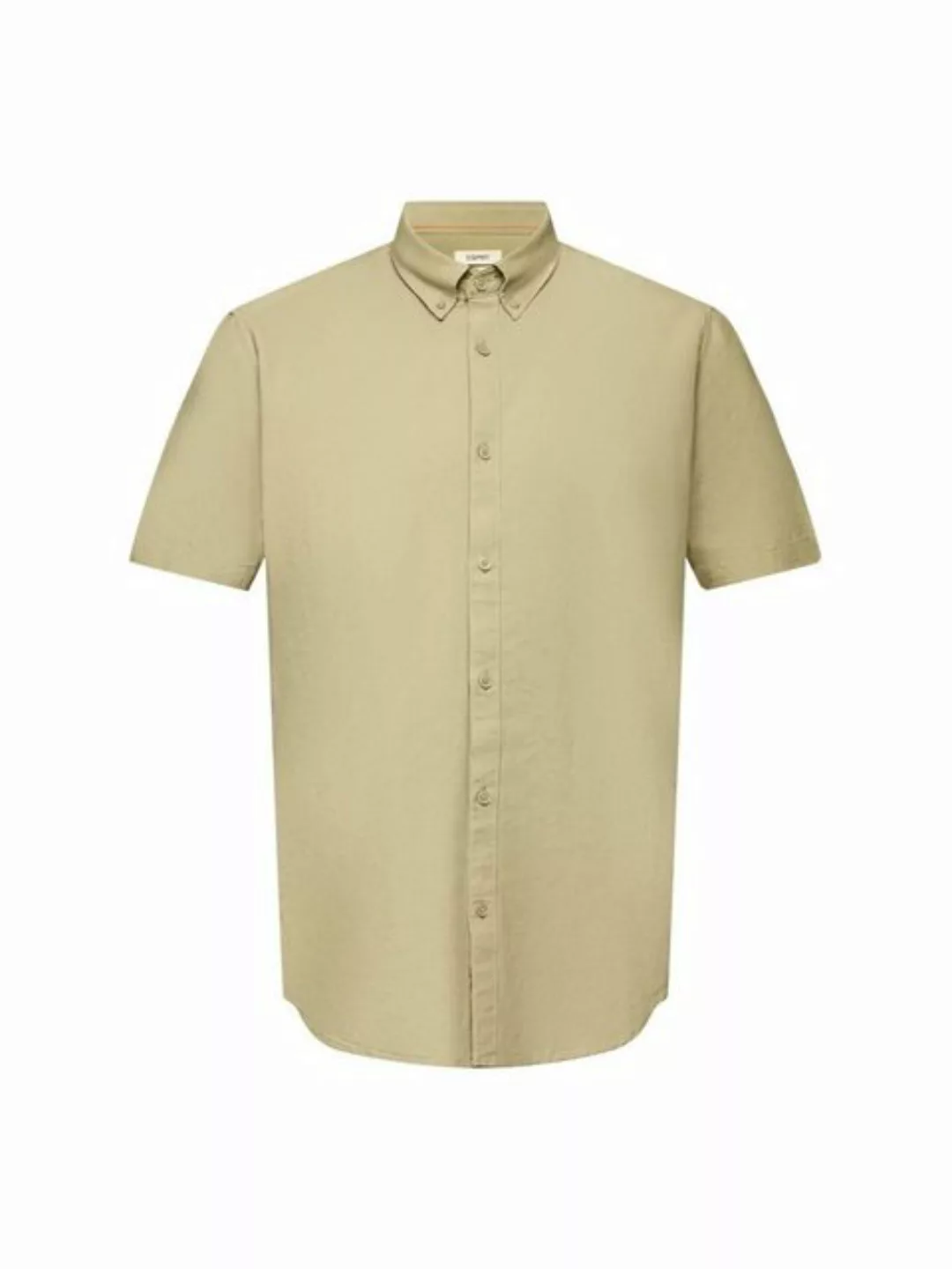 Esprit Kurzarmhemd Button-Down-Hemd aus Baumwolle günstig online kaufen