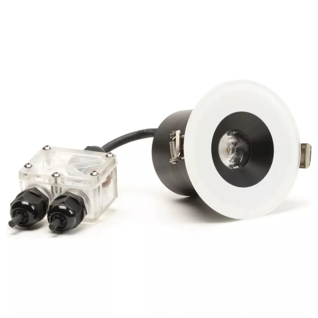 LED Deckeneinbaustrahler in Weiß 6W 540lm IP44 günstig online kaufen