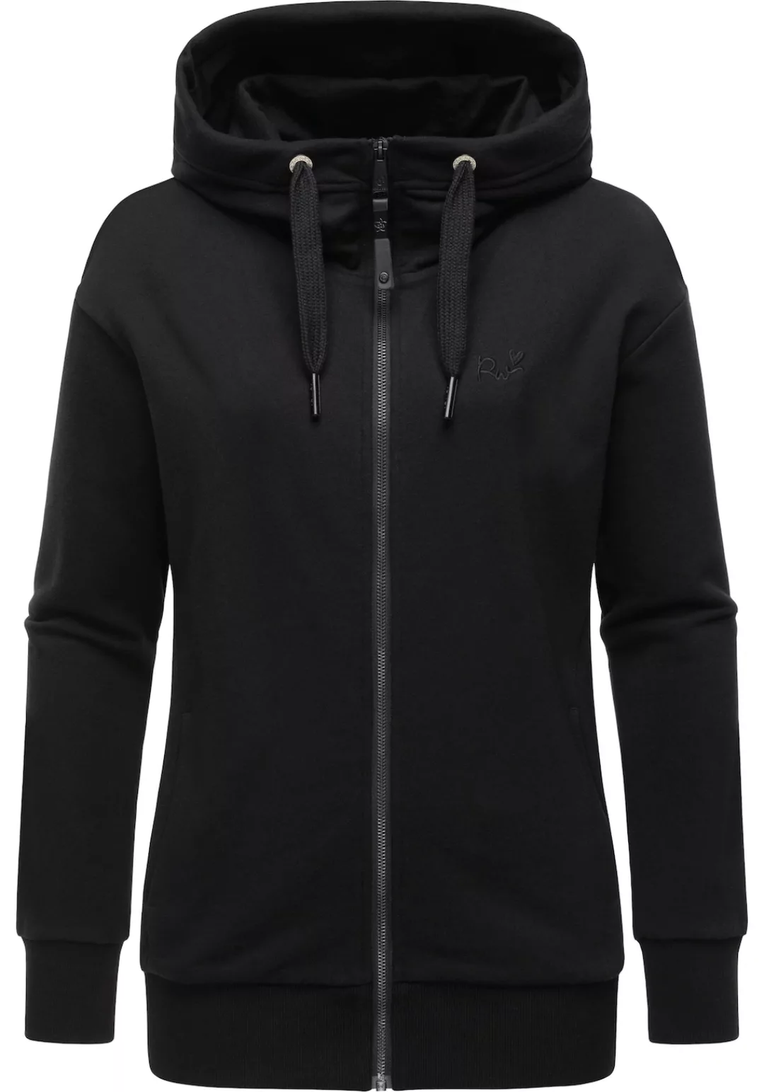 Ragwear Kapuzensweatjacke "Yodis Zip", weicher Damen Zip-Hoodie mit Kapuze günstig online kaufen