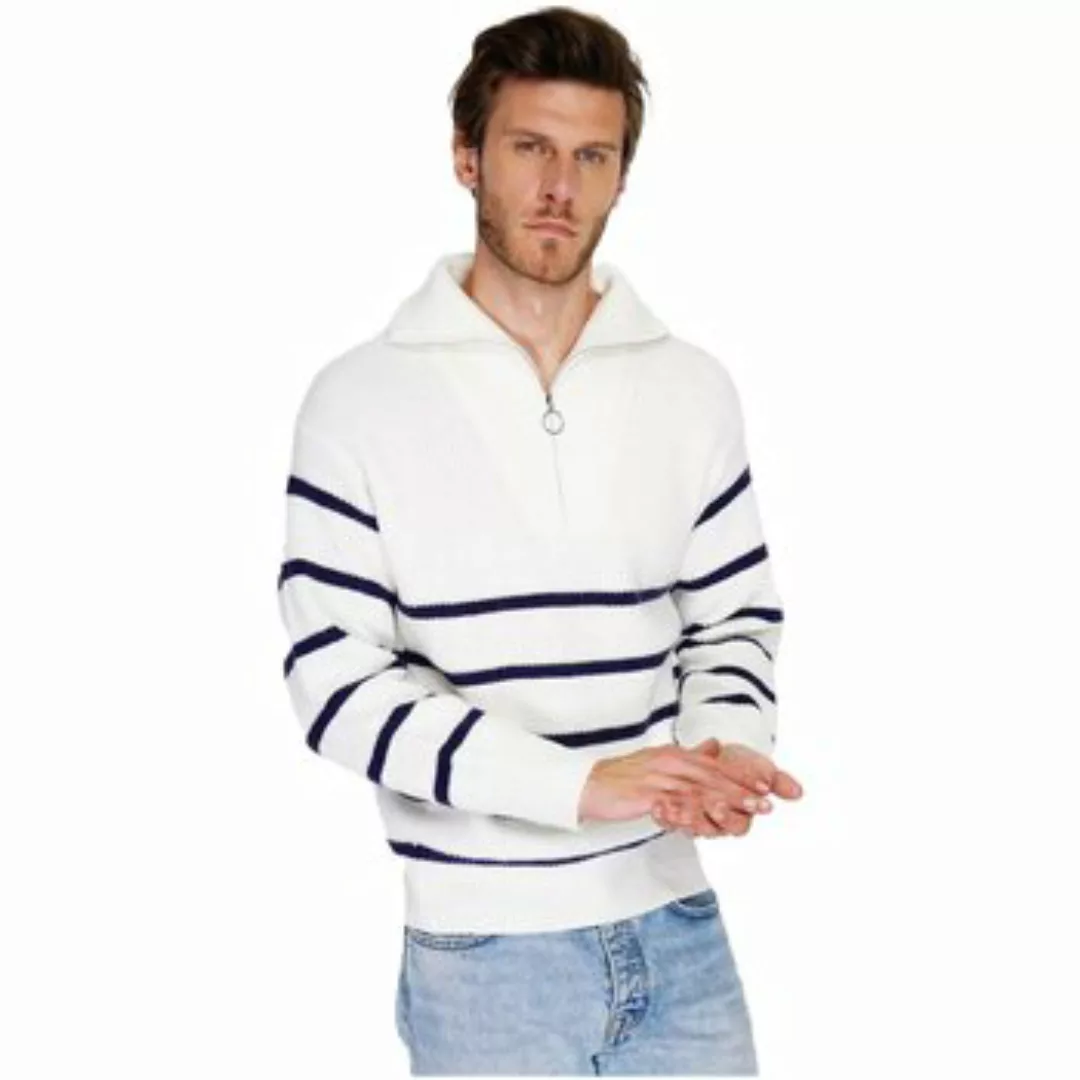 Le Cachemire Français  Pullover CF-139_NATUREL günstig online kaufen