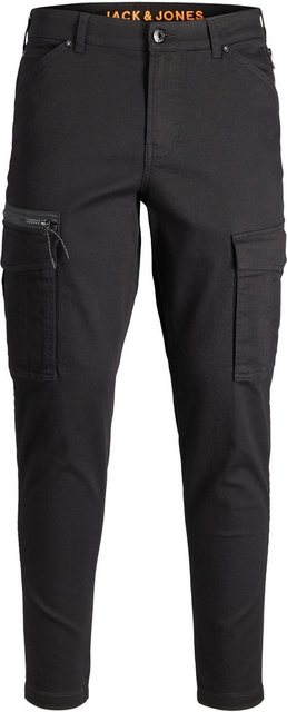 Jack & Jones Herren Cargohose JJIACE JJDEX TAPERED AKM Grau - Schwarz günstig online kaufen