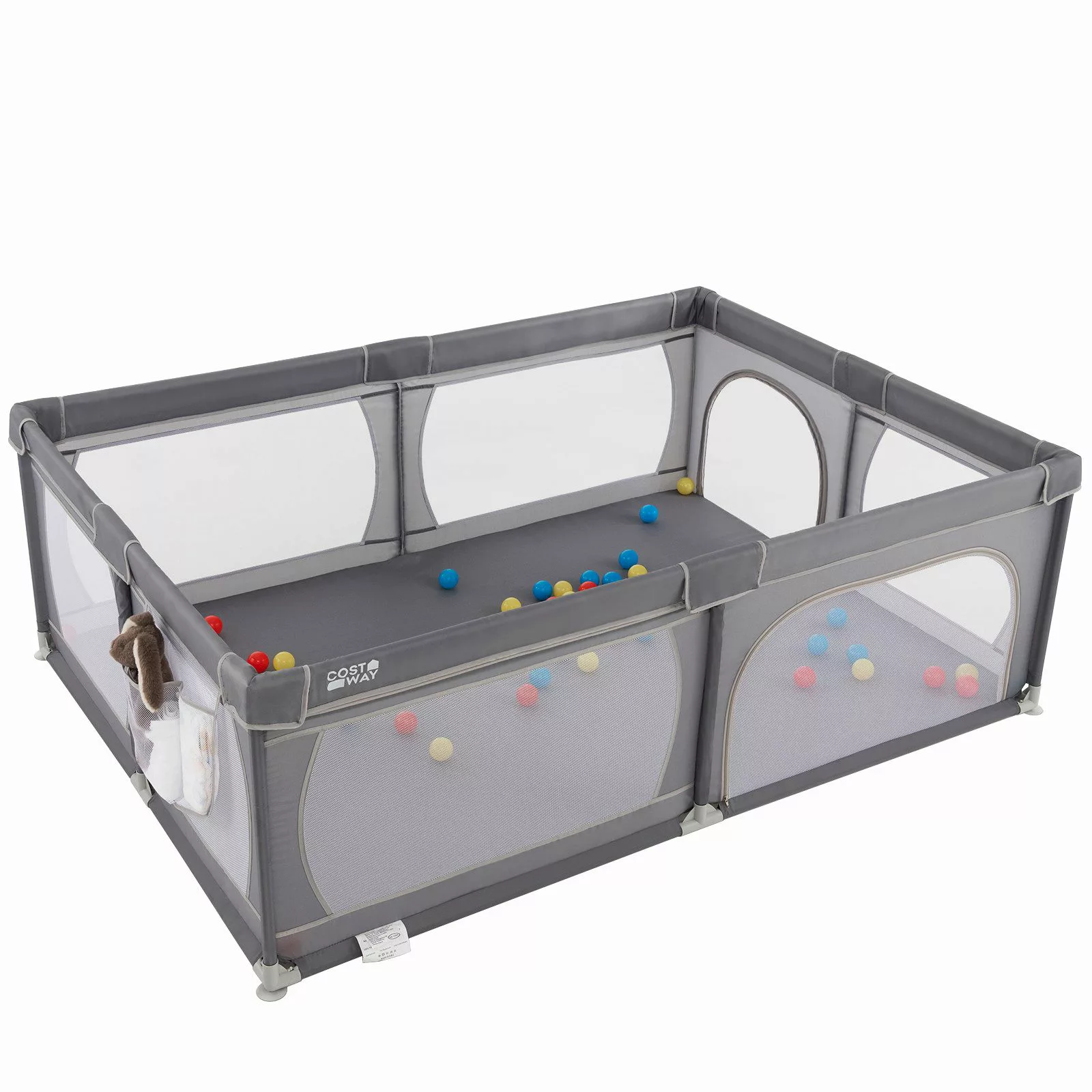 COSTWAY Laufstall Baby Laufgitter, 205 x günstig online kaufen