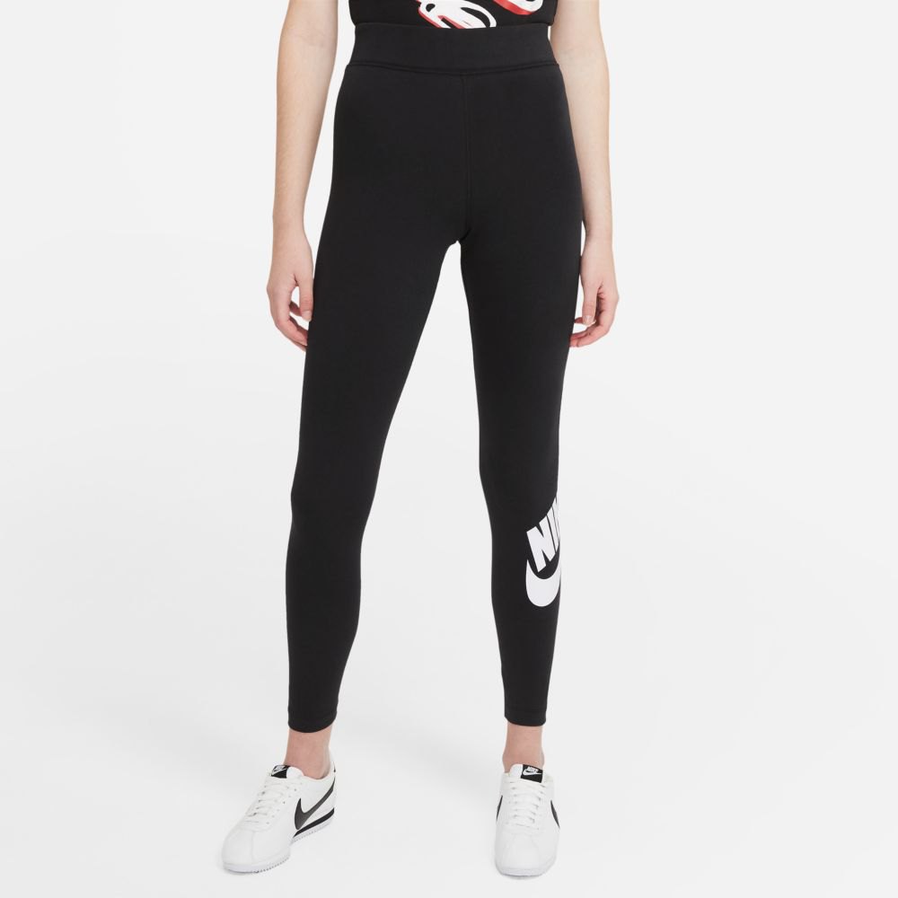 Nike Sportswear Essential High Waisted Big Leggings 3X Black / White günstig online kaufen