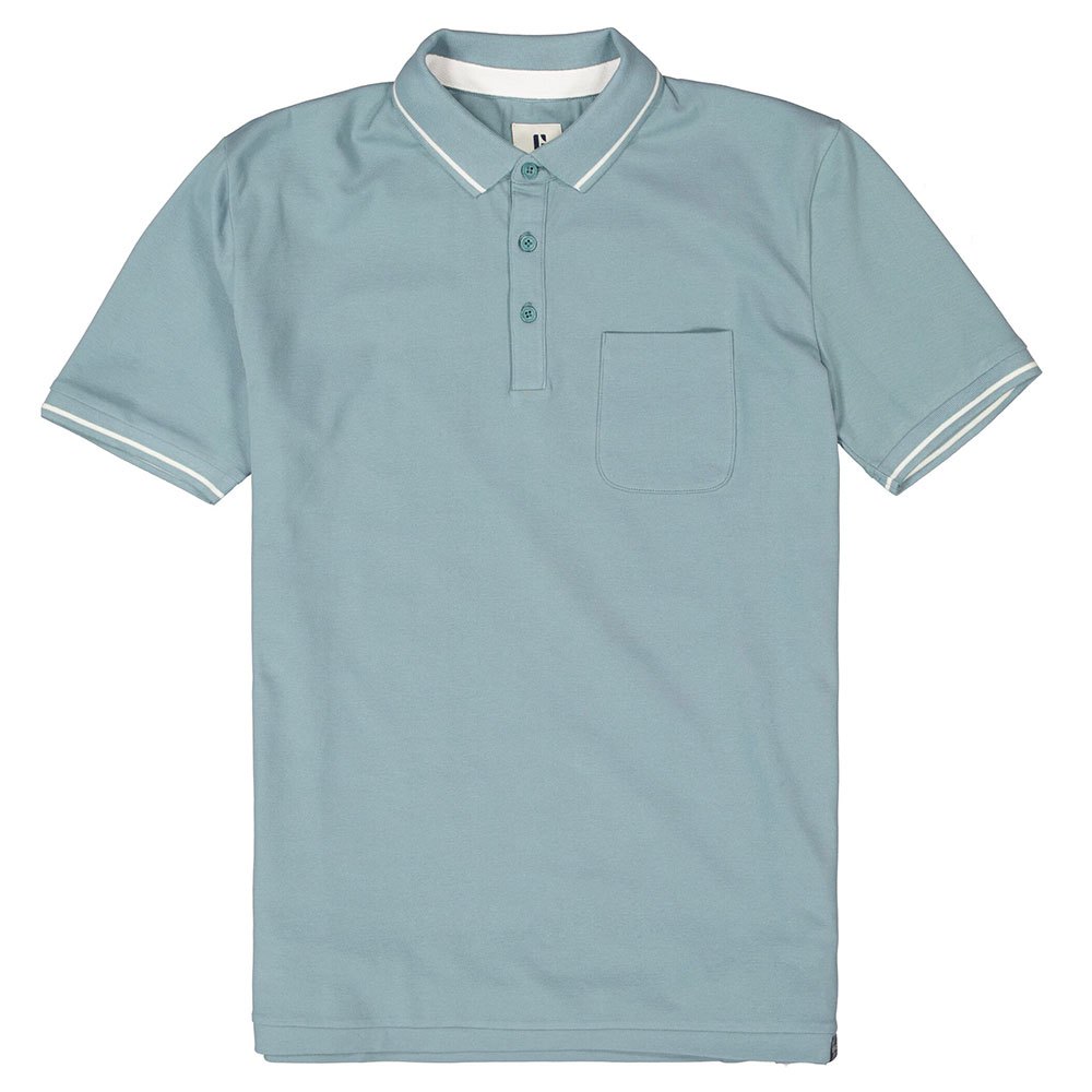 Garcia Kurzarm Polo Shirt L Ocean Green günstig online kaufen