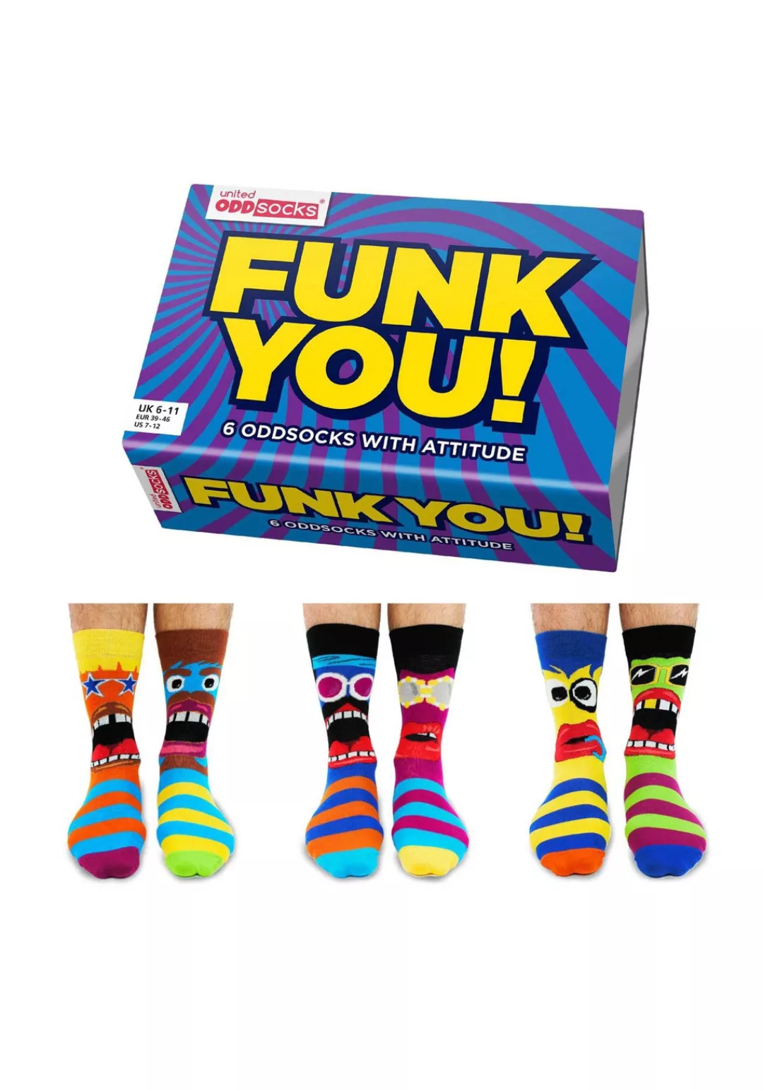 United Oddsocks Socken "Socken 3er Pack" günstig online kaufen