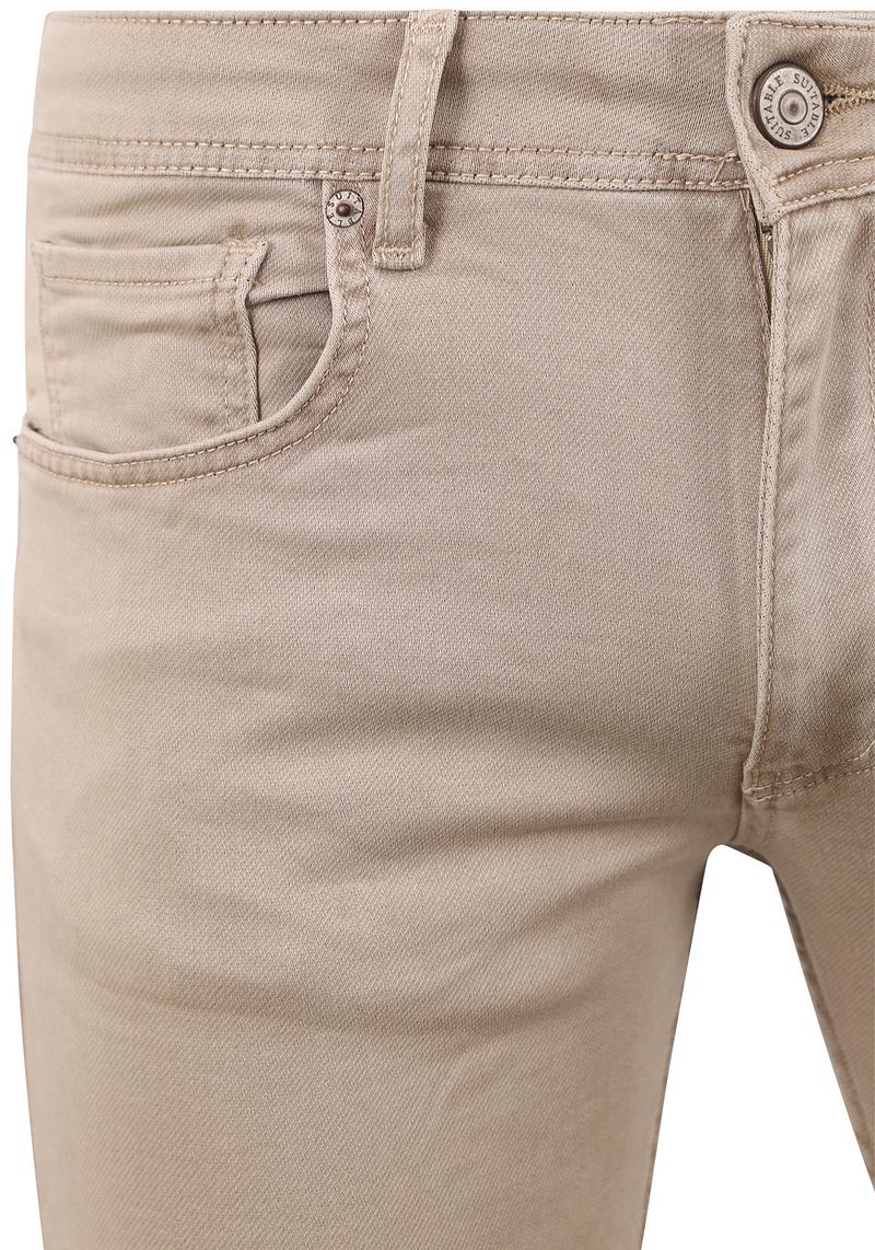 Suitable Kant Jeans Beige - Größe W 33 - L 34 günstig online kaufen