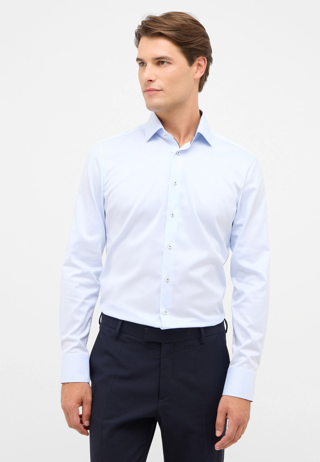 Eterna Langarmhemd "SLIM FIT", NON IRON (bügelfrei) günstig online kaufen
