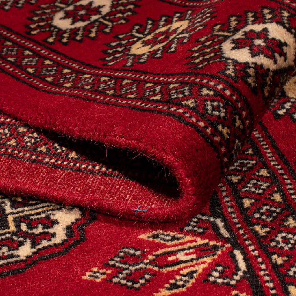 morgenland Orientteppich »Pakistan - 296 x 78 cm - dunkelrot«, rechteckig, günstig online kaufen