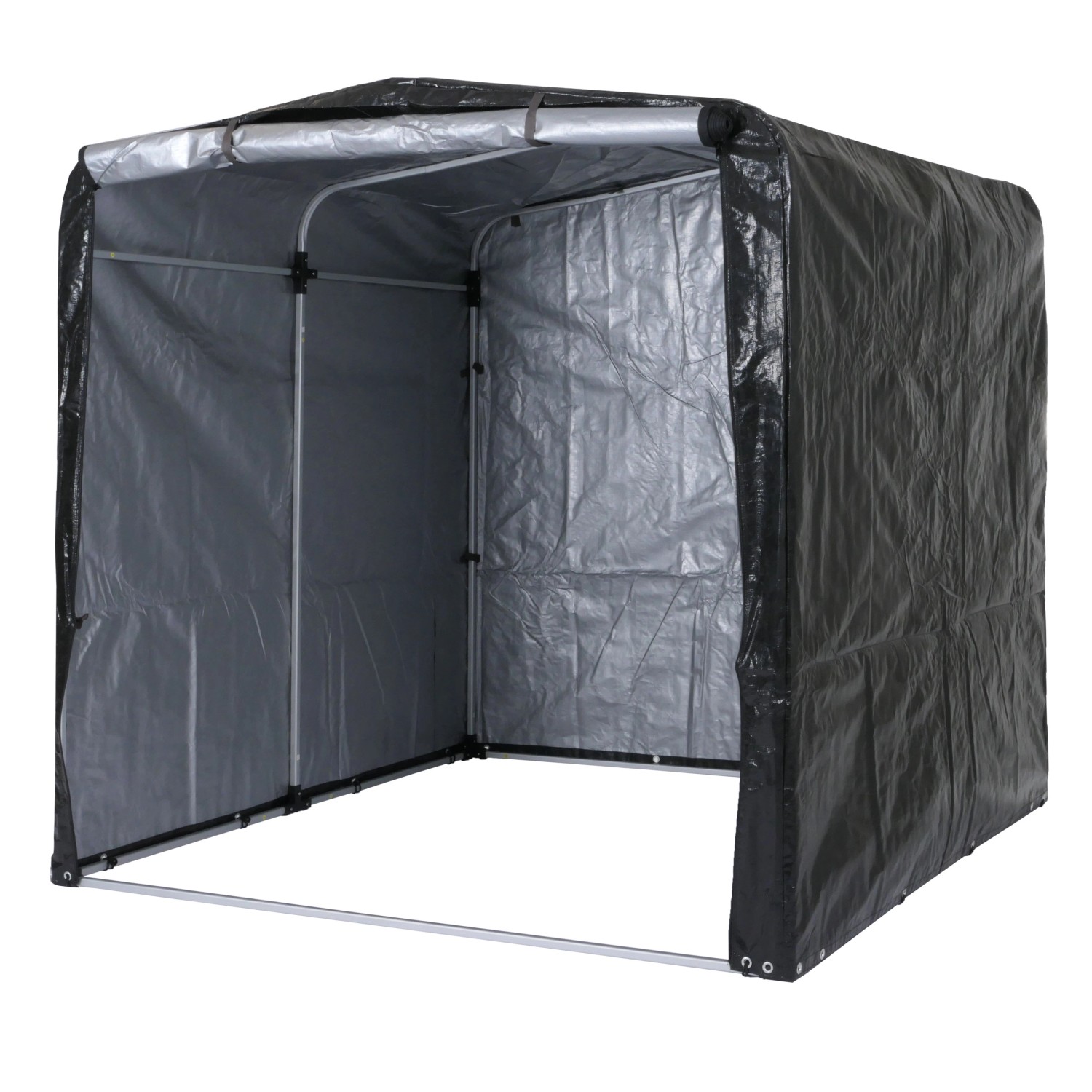 MCW Fahrradgarage N61 201x201x201cm Anthrazit günstig online kaufen