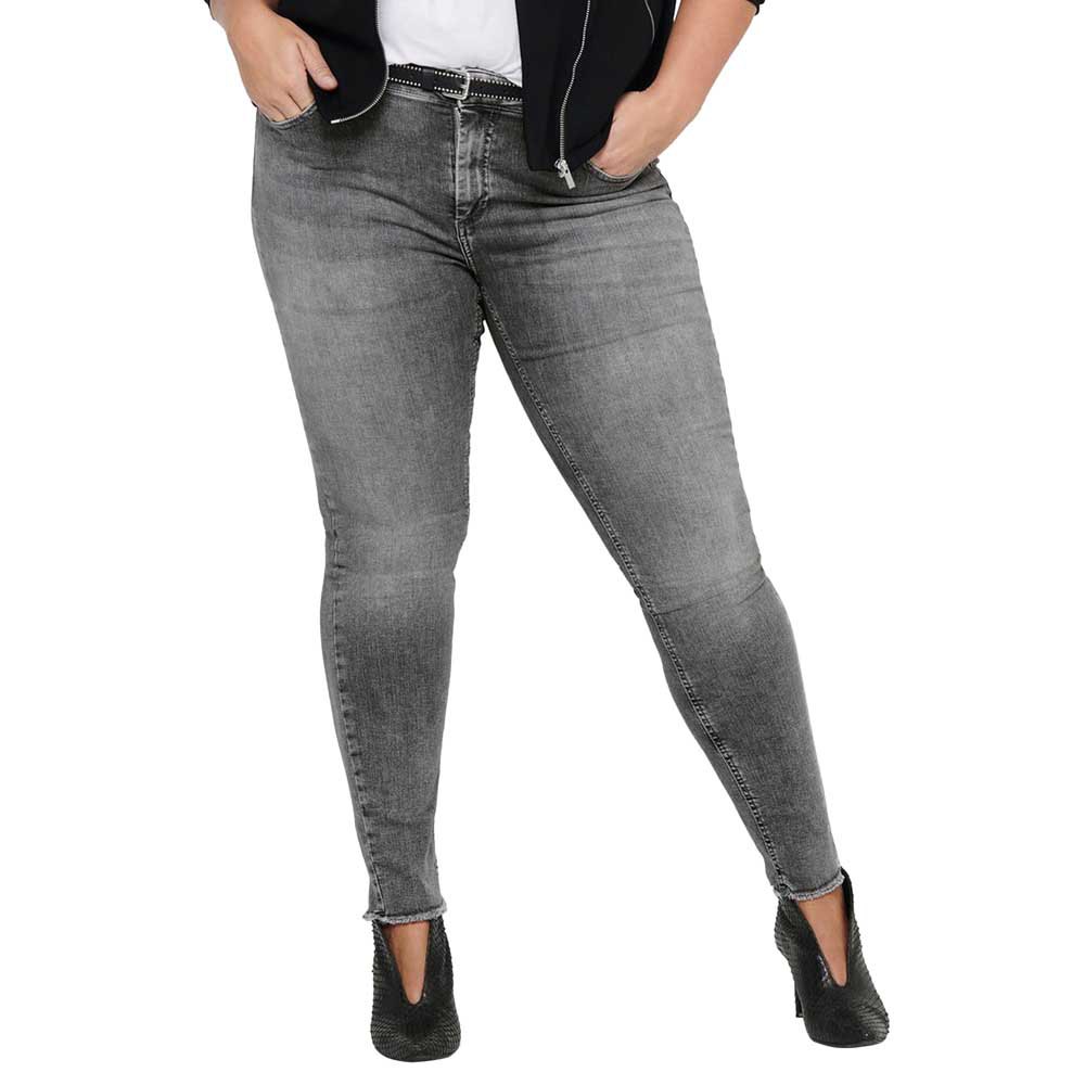 Carmakoma by Only Damen Jeans CARWILLY LIFE REG SK ANK - Skinny Fit - Blau günstig online kaufen