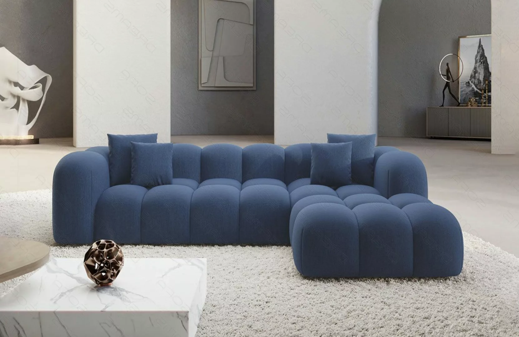 Sofa Dreams Ecksofa Stoffsofa Eckcouch Polster günstig online kaufen