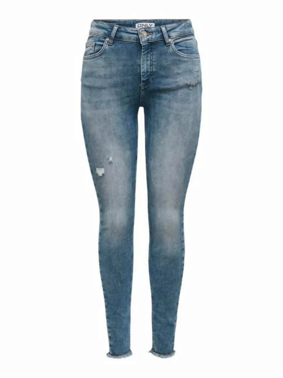 ONLY Skinny-fit-Jeans ONLBLUSH MID SKIN ANK RW DNM REA593 NOOS günstig online kaufen