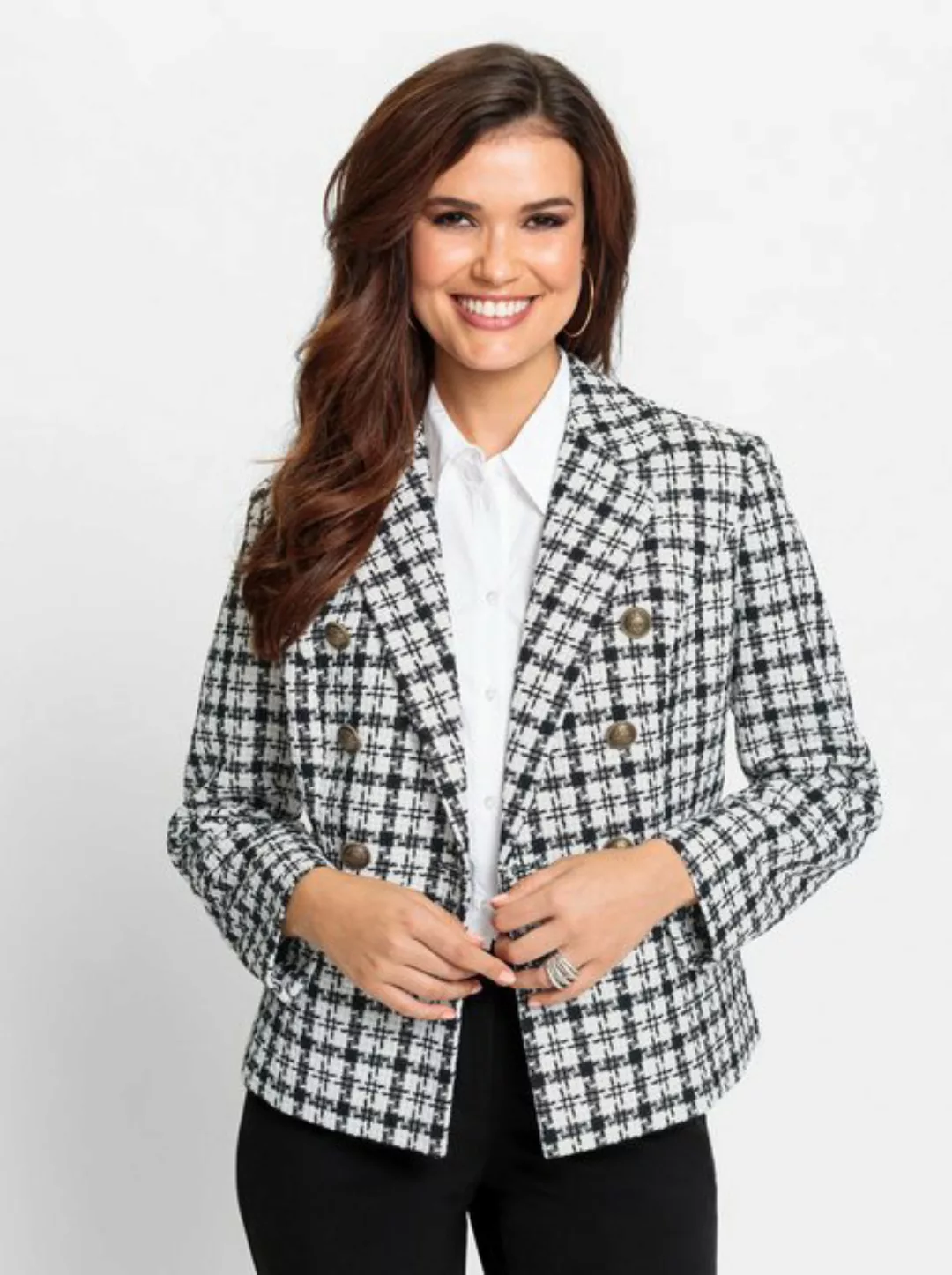 Witt Blusenblazer Bouclé-Blazer günstig online kaufen