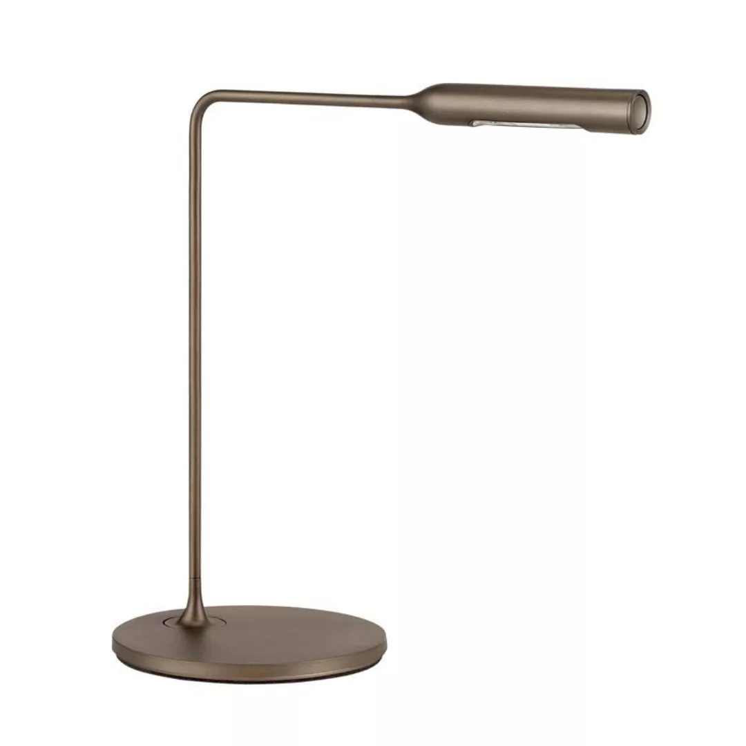 Lumina - Flo Desk LED Schreibtischleuchte - bronze metallic/BxH 39x43cm/300 günstig online kaufen