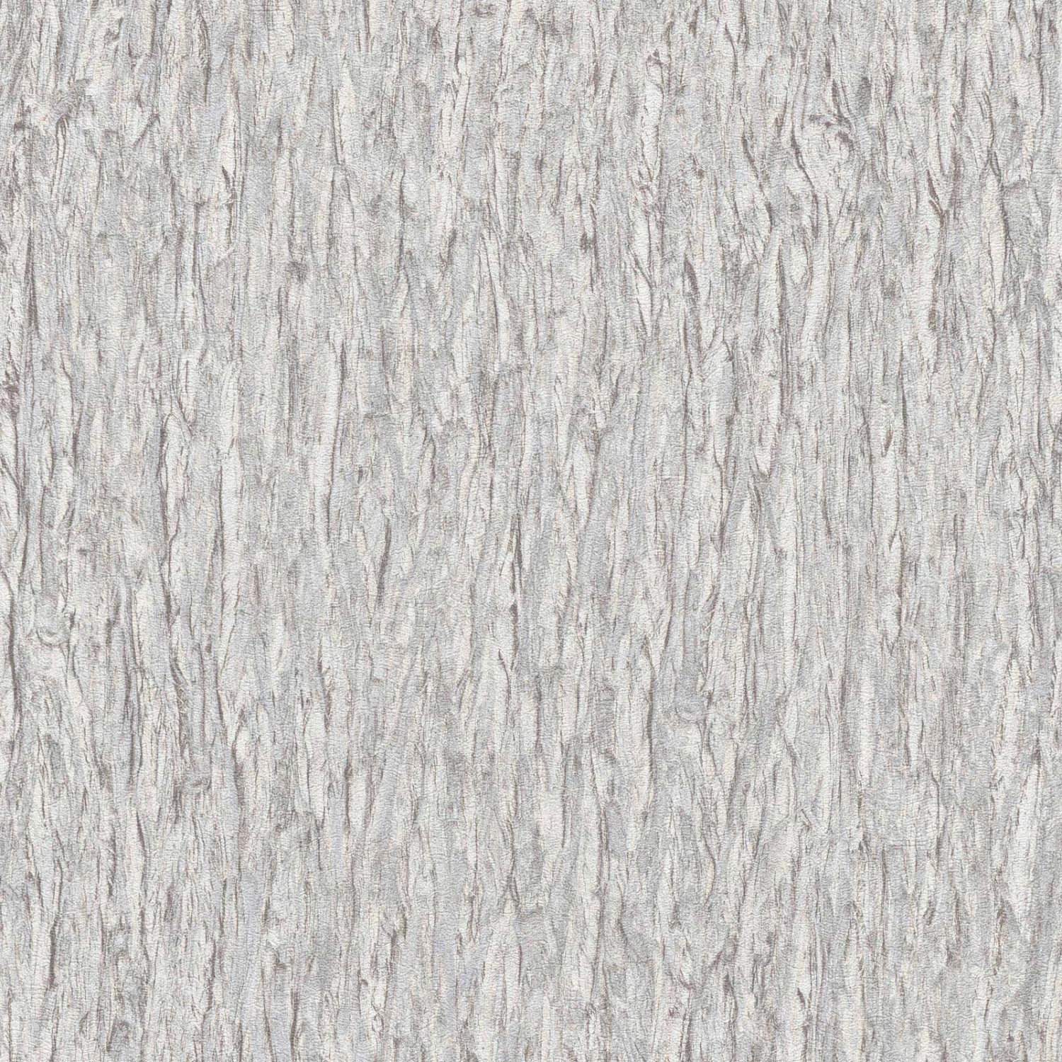 Bricoflor Hellgraue Tapete in Baumrinde Optik Vlies Holztapete in Weiß Grau günstig online kaufen