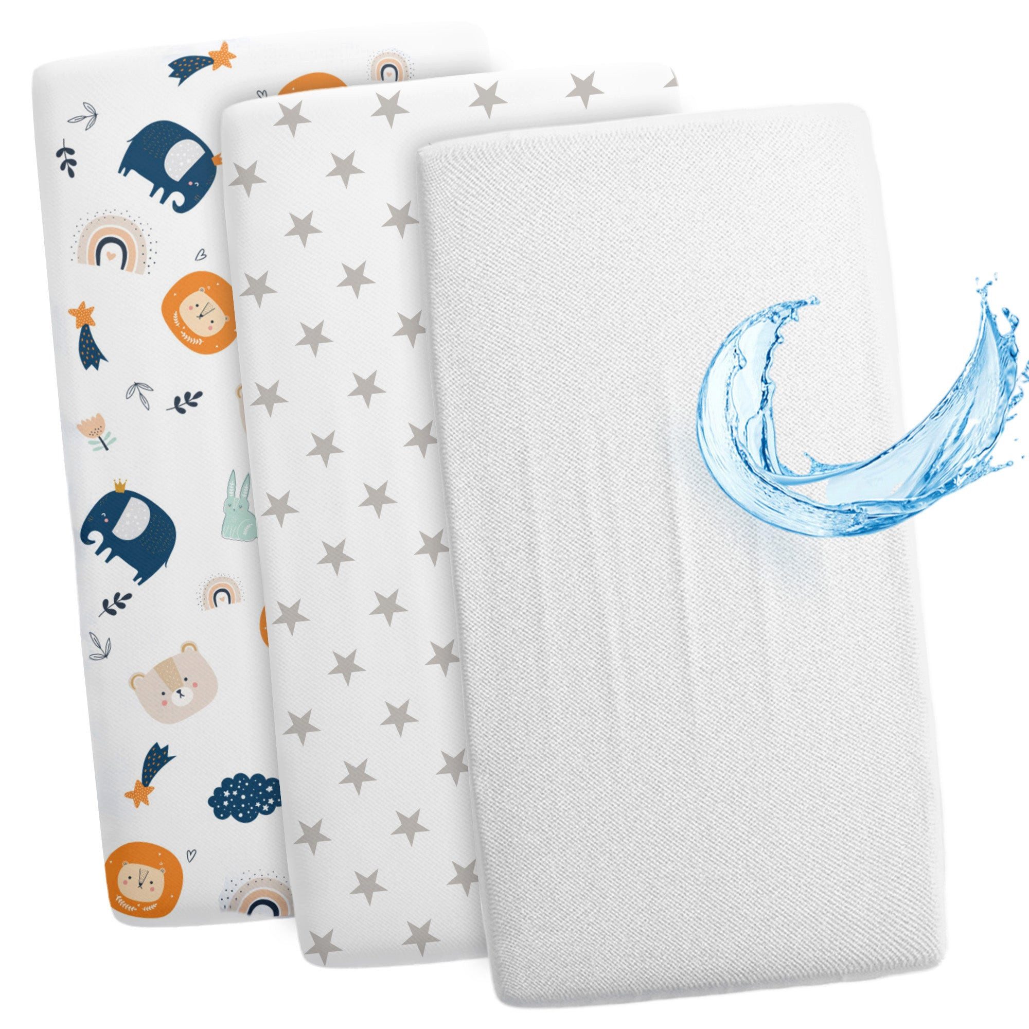Totsy Baby Spannbettlaken Spannbettlaken Kinderwagen Set günstig online kaufen