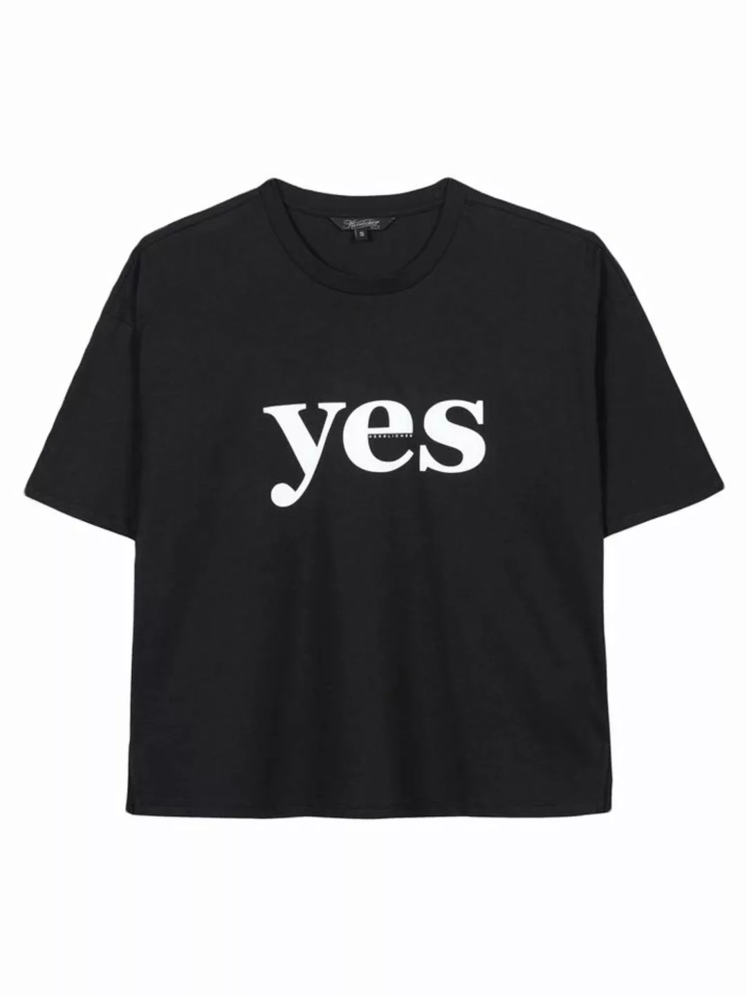Herrlicher Print-Shirt Stinella Jersey Carbon Brushed „Herrlicher“ Print, 1 günstig online kaufen