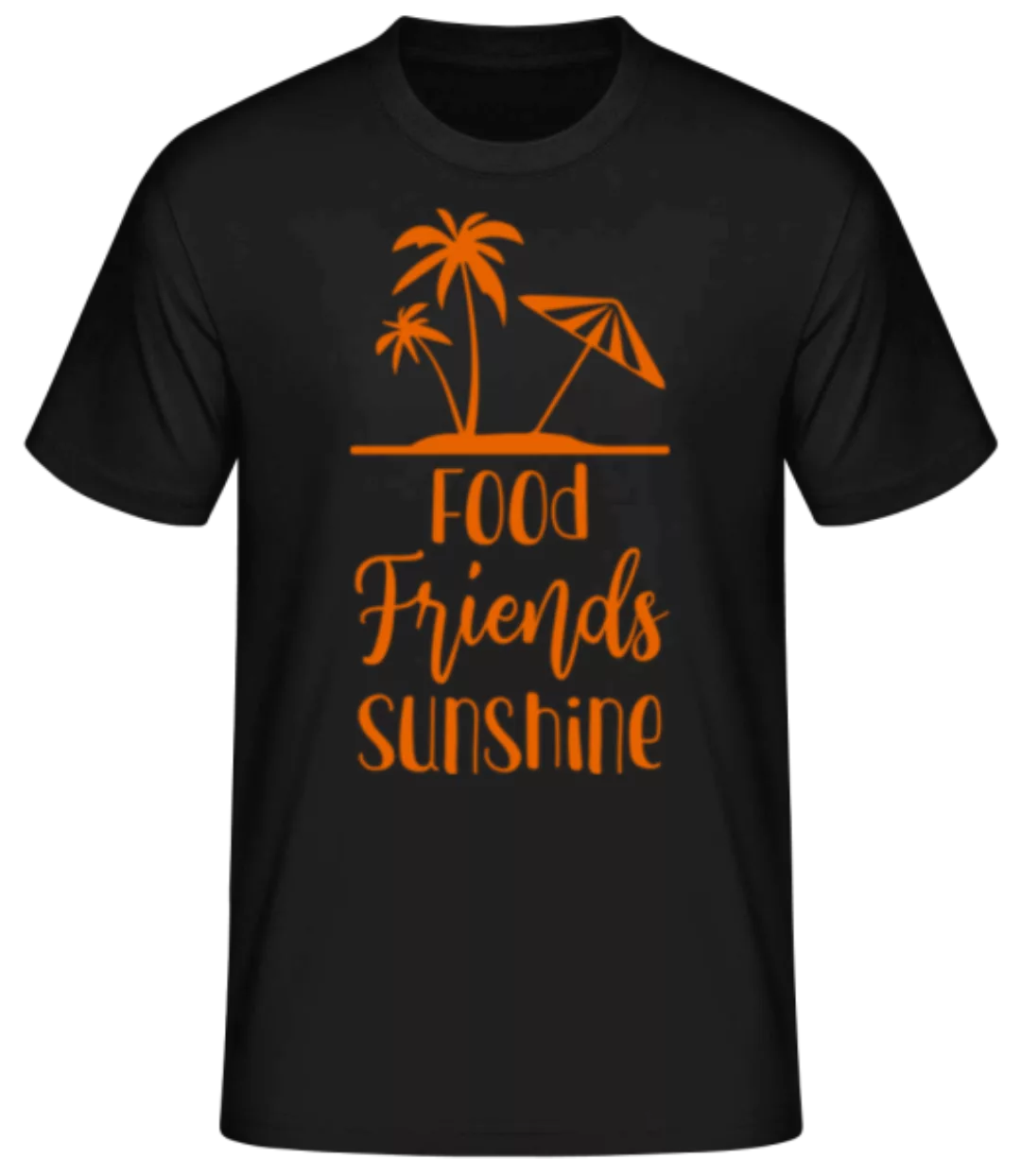 Food Friends Sunshine · Männer Basic T-Shirt günstig online kaufen