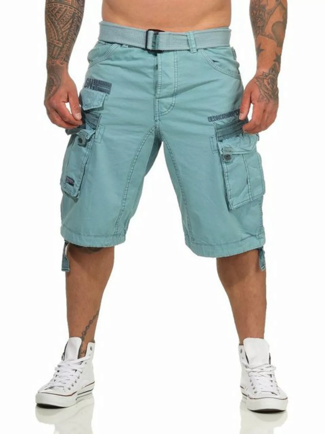 Geographical Norway Cargoshorts Herren Shorts PANORAMIQUE (mit abnehmbarem günstig online kaufen