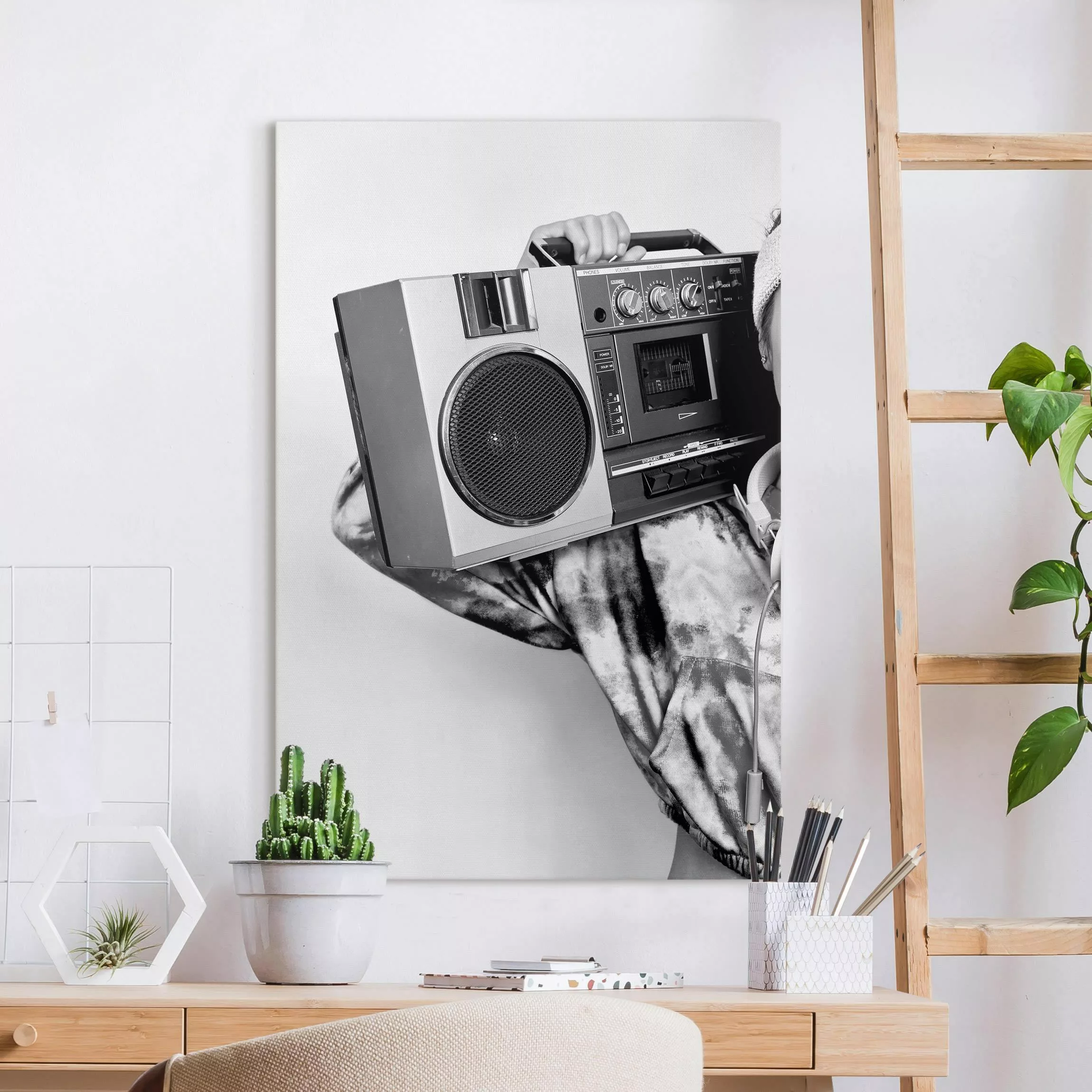 Leinwandbild Boombox günstig online kaufen