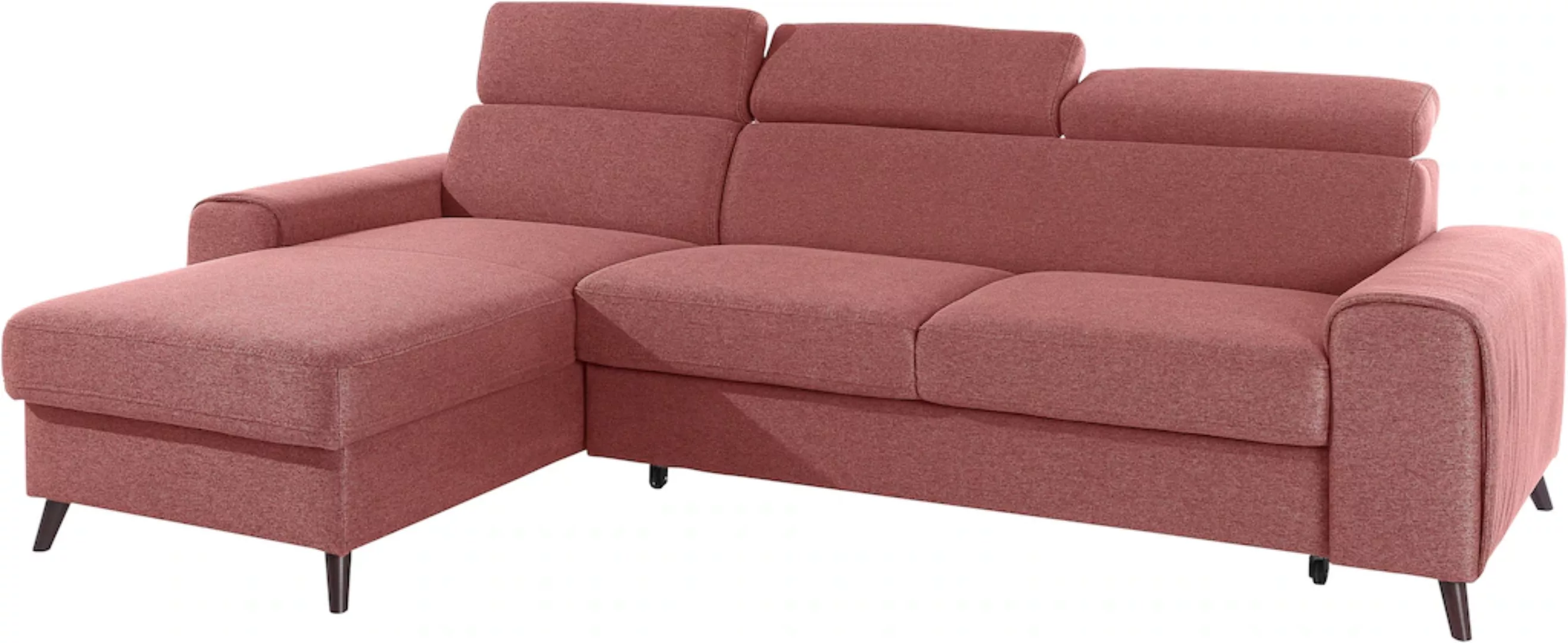 exxpo - sofa fashion Ecksofa "Forza, L-Form", inklusive Kopf- bzw. Rückenve günstig online kaufen