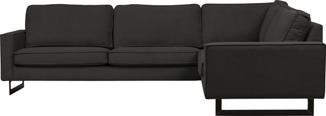 Places of Style Ecksofa "Pinto, 250/290 cm, langer Schenkel, XXL, Ottomane" günstig online kaufen