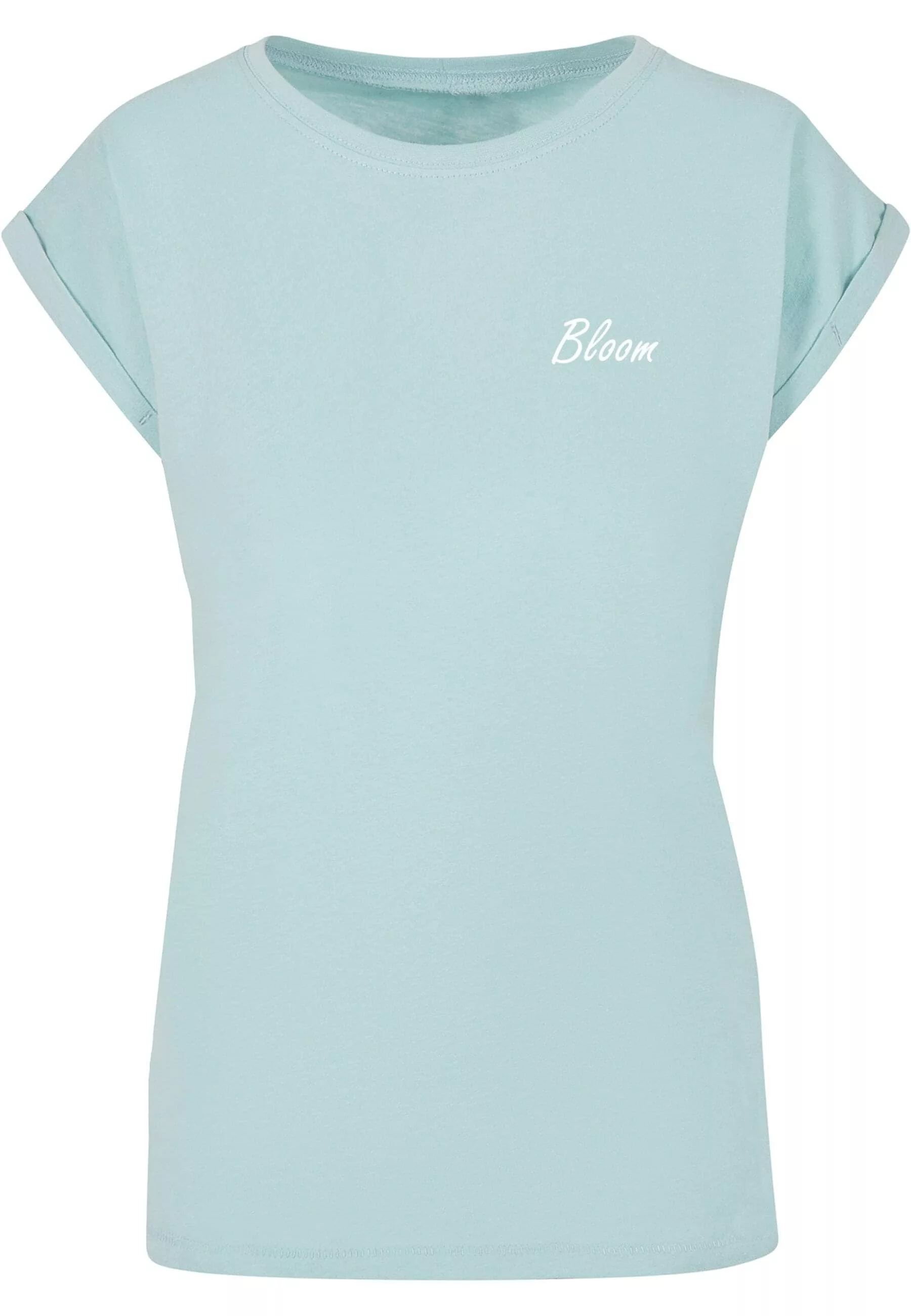 Merchcode T-Shirt "Merchcode Damen Ladies Flowers Bloom Extended Shoulder T günstig online kaufen