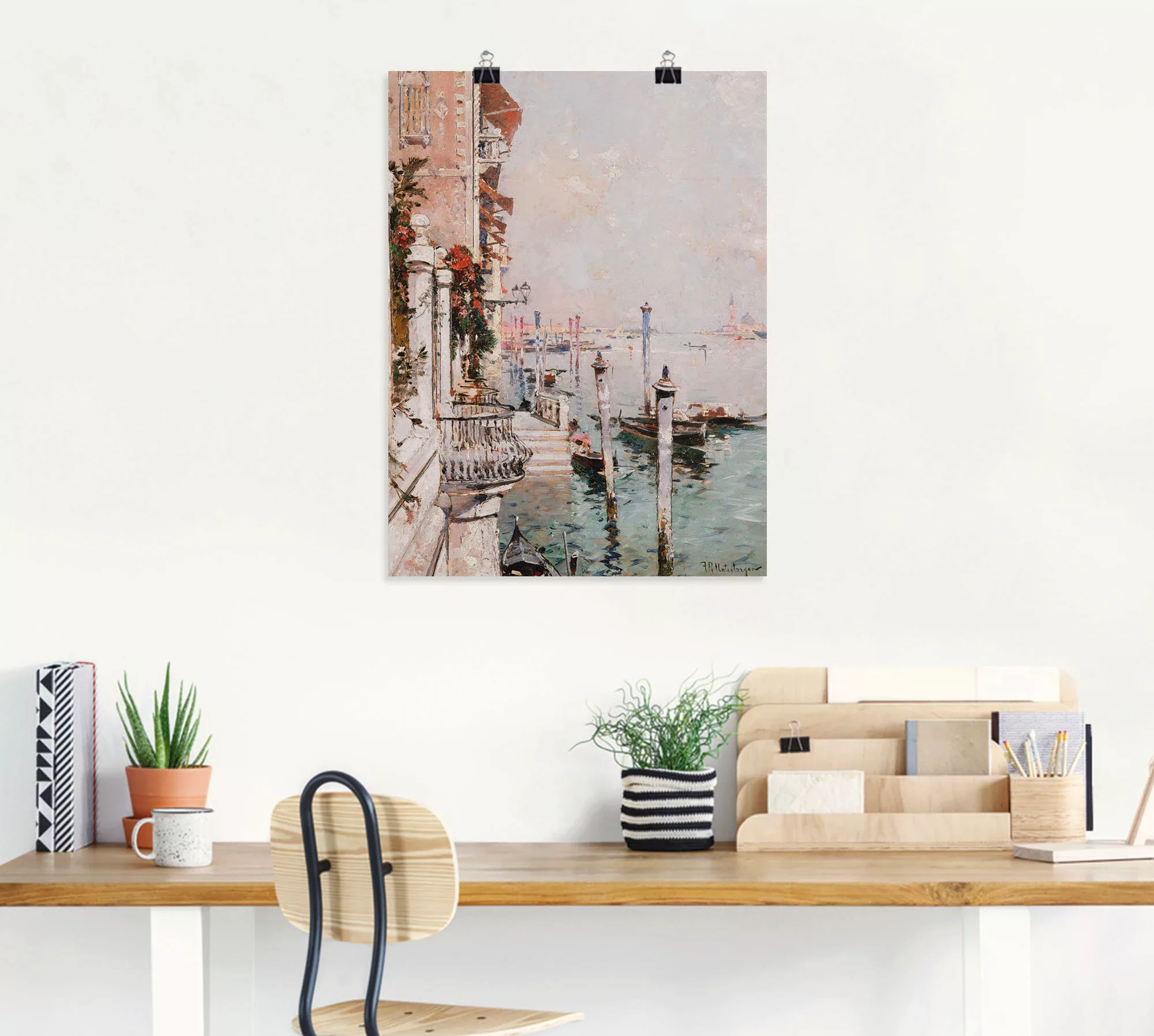 Artland Wandbild »Der Canal Grande, Venedig.«, Italien, (1 St.) günstig online kaufen