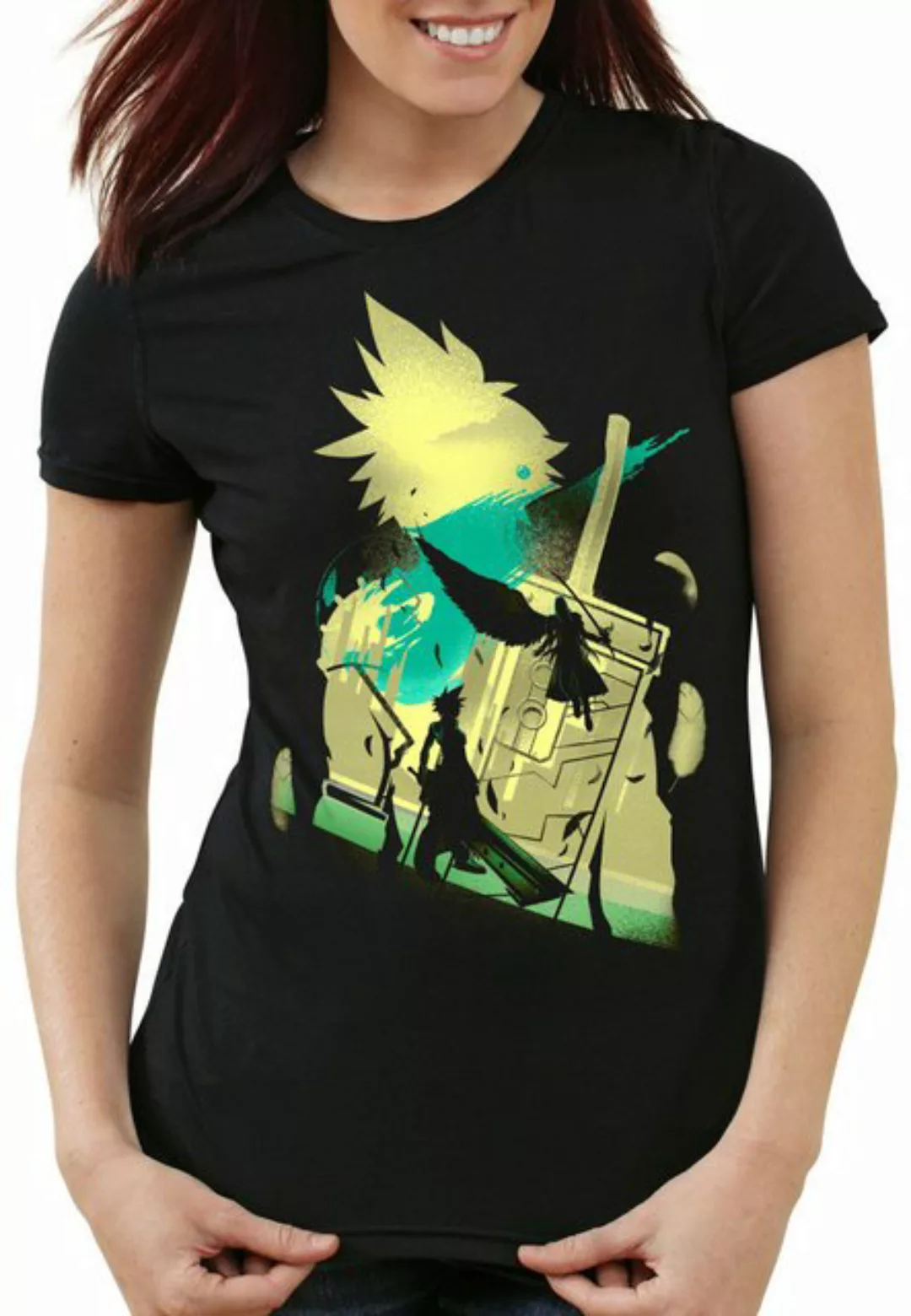 style3 T-Shirt VII Fantasy Battle avalanche sephiroth final japan ff7 günstig online kaufen