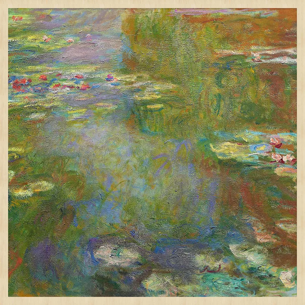 Wandkraft | Wanddekoration Seerosenteich Monet günstig online kaufen